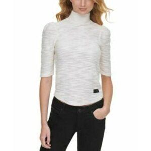 Women's DKNY Short Sleeve Blouse.  Size Small. New With Tags